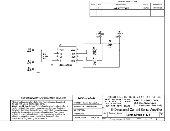 DC1117A - Schematic