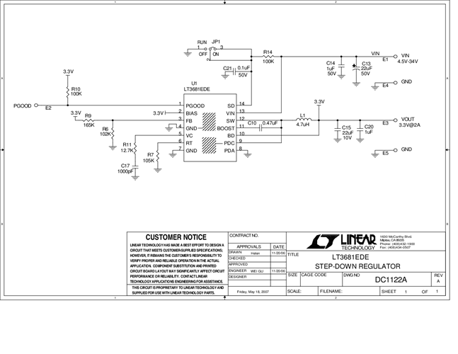 DC1122A - Schematic