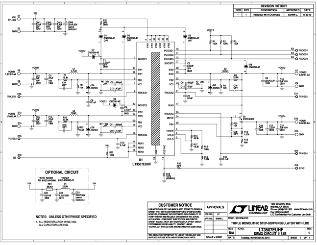 DC1161B - Schematic