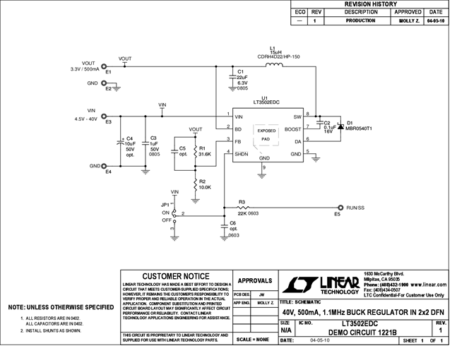 DC1221B - Schematic
