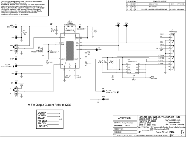 DC1247A - Schematic