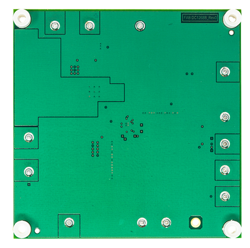 DC1268B-A Evaluation Board - Bottom View