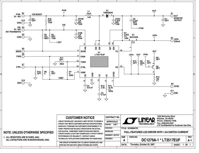 DC1279A - Schematic