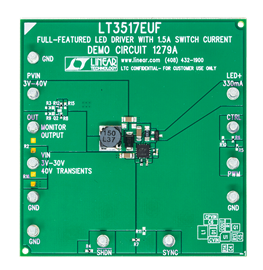 DC1279A Evaluation Board - Top View