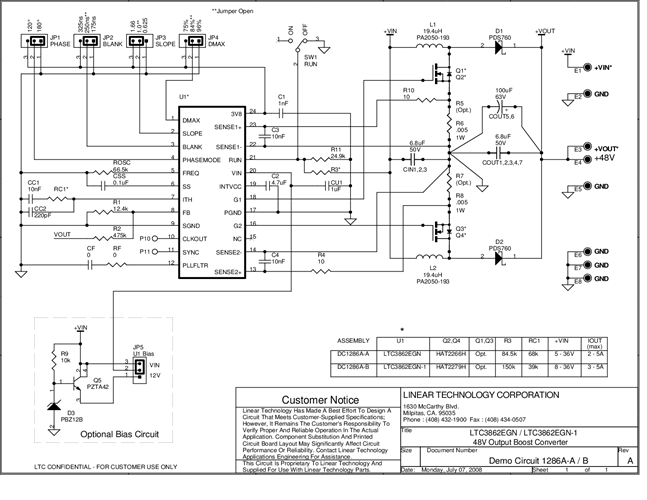 DC1286A-A - Schematic