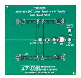 DC1294A Evaluation Board - Top View