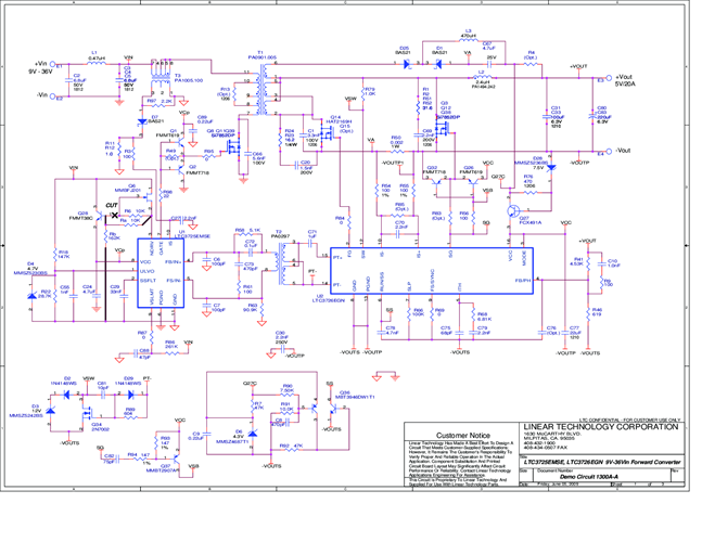 DC1300A-A - Schematic