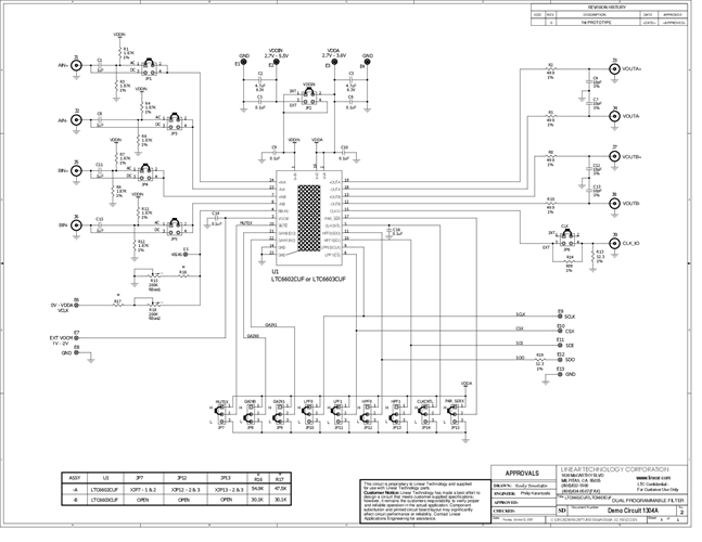 DC1304A-A - Schematic