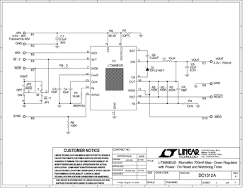 DC1312A - Schematic