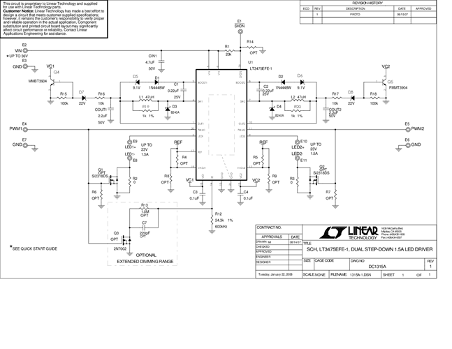 DC1315A - Schematic