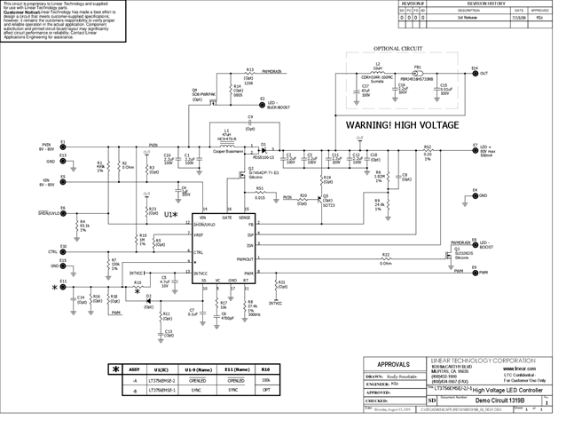 DC1319B-A - Schematic