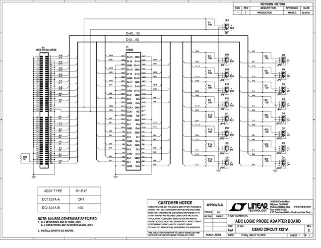 DC1321A-A - Schematic