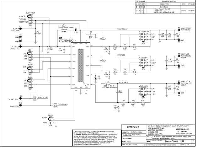 DC1326A - Schematic