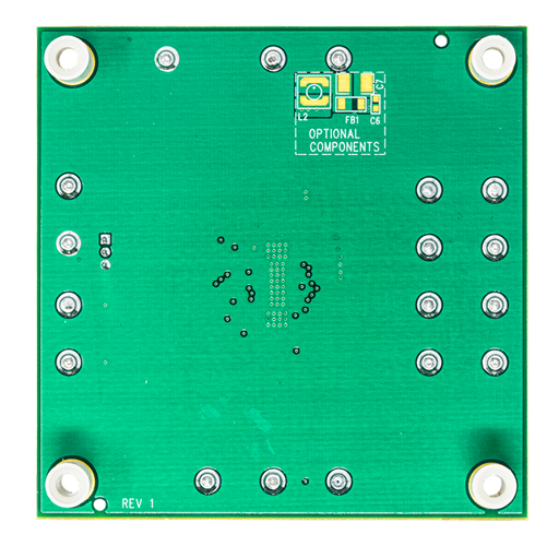 DC1327B Evaluation Board - Bottom View