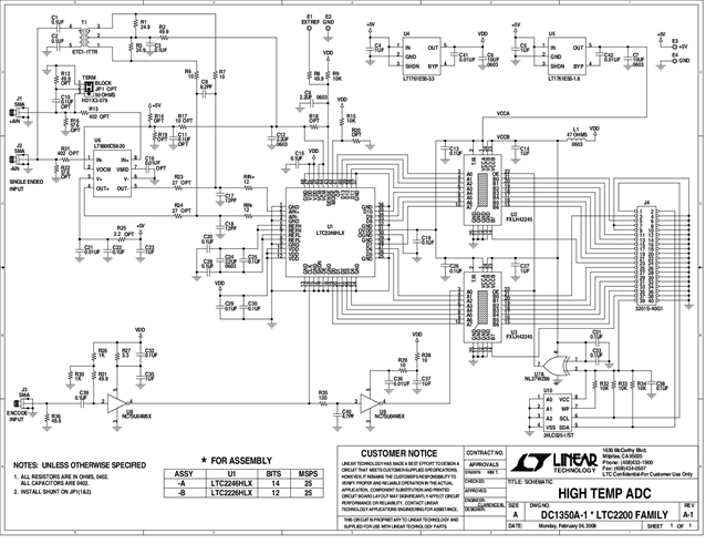 DC1350A-A - Schematic