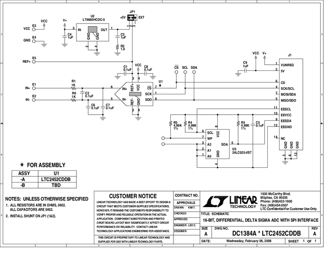 DC1384A-A - Schematic