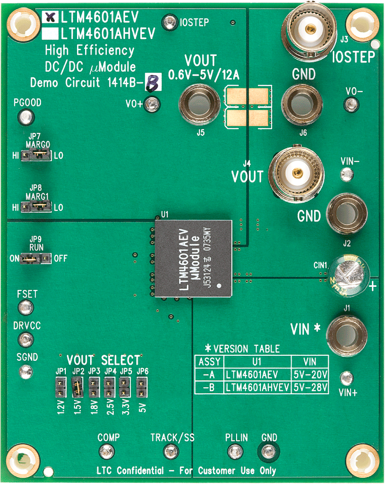 DC1414B-A Evaluation Board