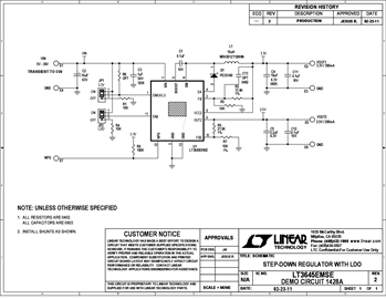 DC1428A - Schematic