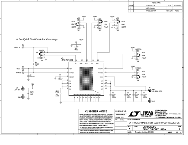 DC1433A - Schematic