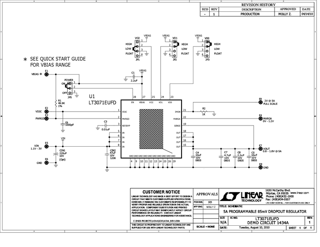 DC1434A - Schematic