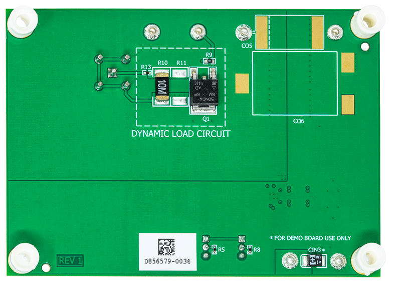 DC1451A Evaluation Board - Bottom View