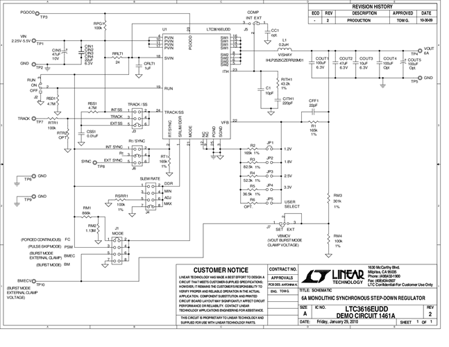 DC1461A - Schematic