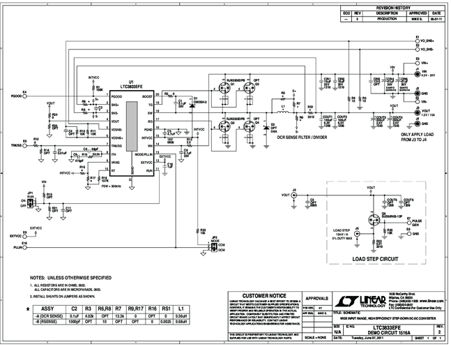 DC1516A-A - Schematic