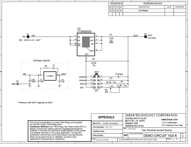 DC1531A - Schematic