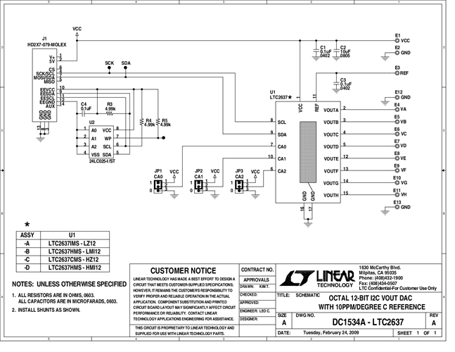 DC1534A-A - Schematic