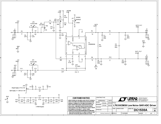 DC1538A - Schematic