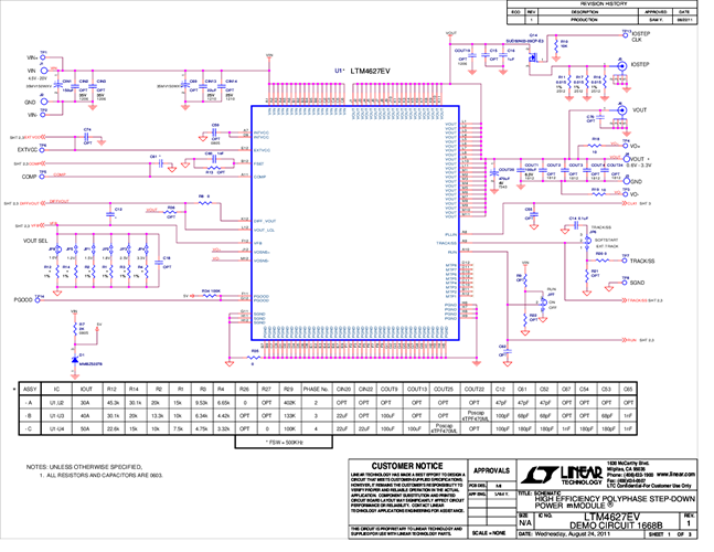 DC1668B-A - Schematic