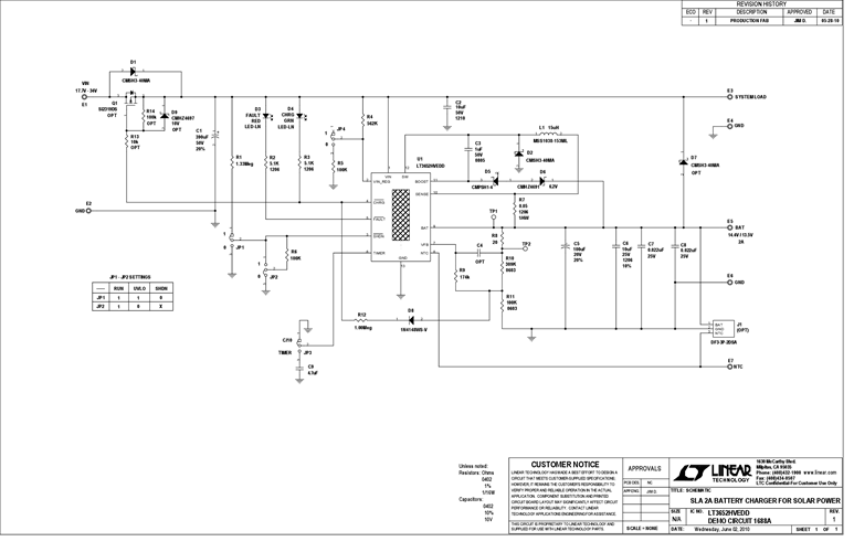 DC1688A - Schematic
