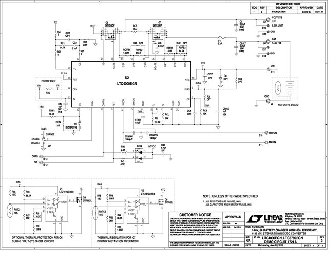 DC1721A - Schematic