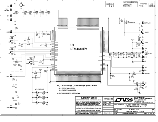 DC1743A - Schematic