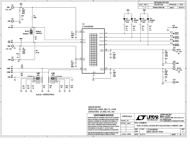 DC1819A - Schematic