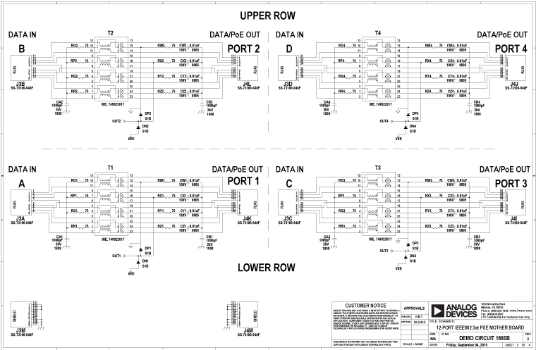 DC1843B Application Circuit
