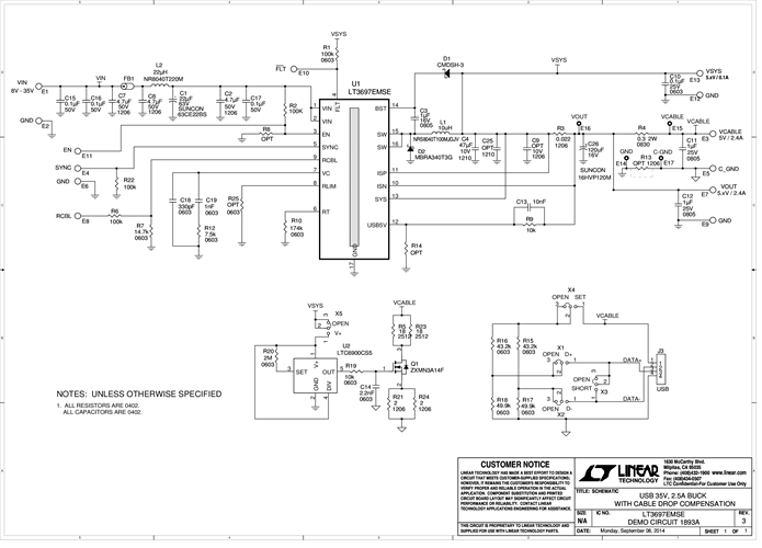 DC1893A - Schematic
