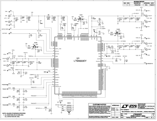 DC1905A - Schematic