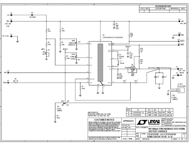 DC1977A - Schematic