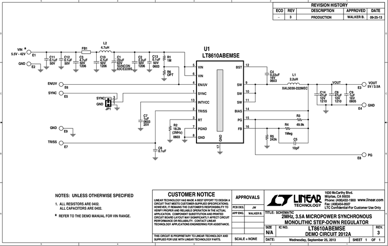 DC2012A - Schematic