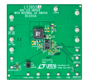 DC2013A Evaluation Board - Top View