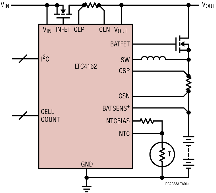 DC2038A Application Circuit