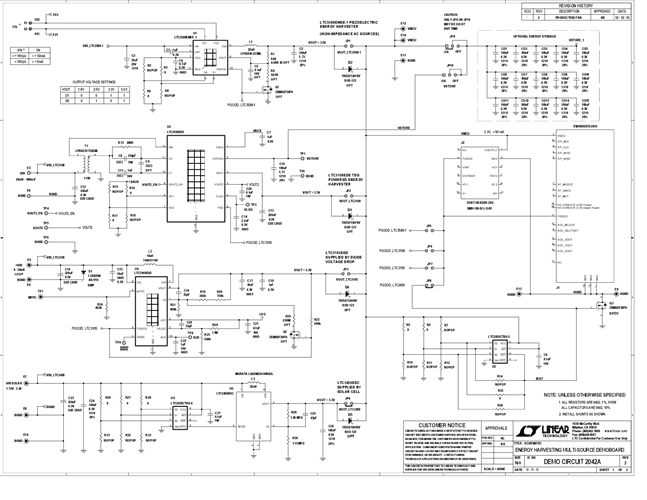 DC2042A - Schematic