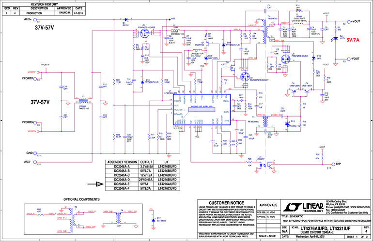 DC2046A-E - Schematic