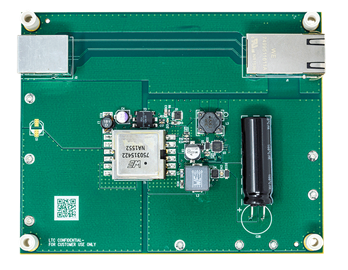 DC2047A-A Evaluation Board - Bottom View