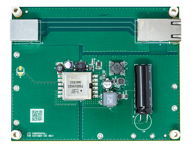 DC2047A-A Evaluation Board - Bottom View