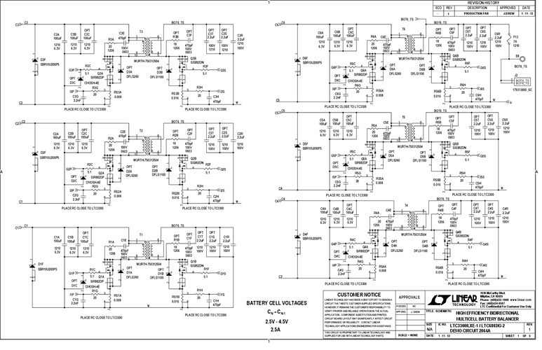 DC2064A - Schematic