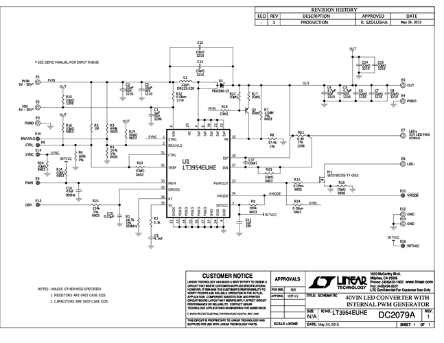 DC2079A - Schematic