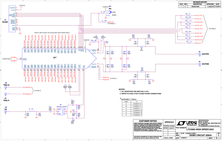 DC2085A - Schematic