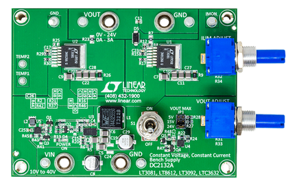 DC2132A Evaluation Board - Top View